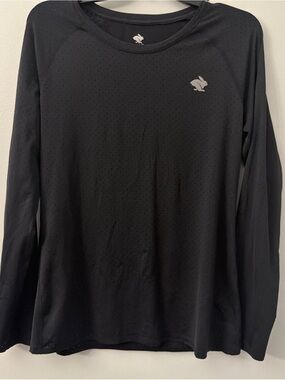 Rabbit Vented Tee Shirt Womens XL Long Sleeve Running